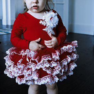 Dollcake Abundance Red Tutu Size 1 - SOLD